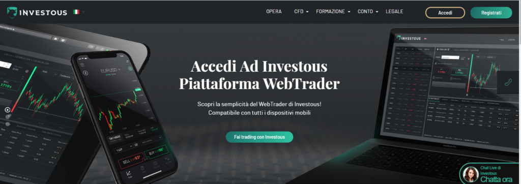 piattaforme di trading investous