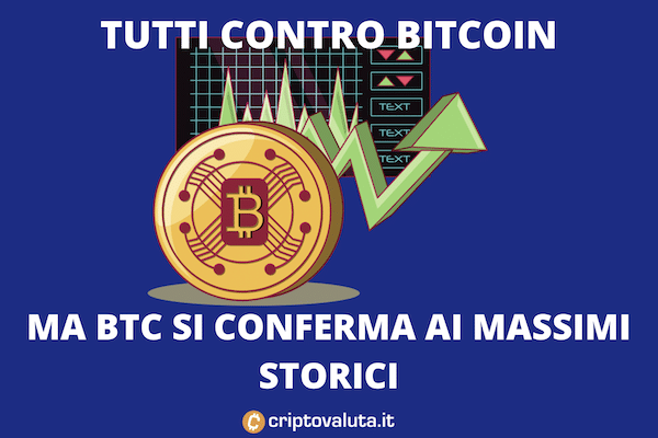 Bitcoin alle stelle, nonostante le critiche