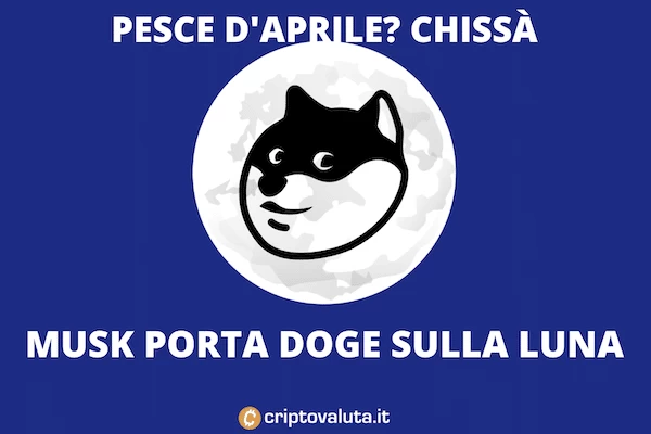 Dogecoin to the moon con elon musk