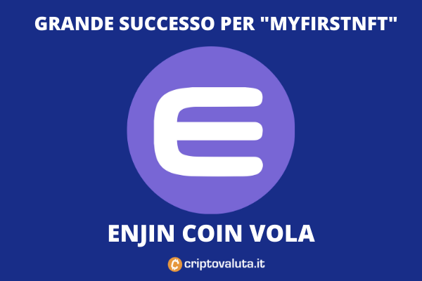 Enjin coin vola sul mercato - analisi di Criptovaluta.it