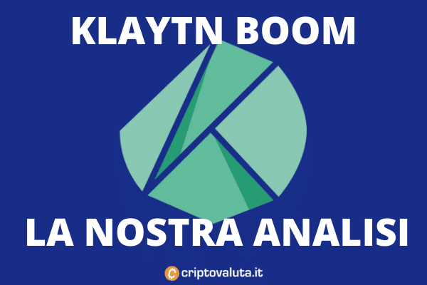 Analisi di Criptovaluta.it su Klaytn e il suo boom di mercato