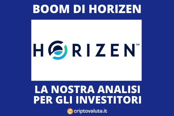 Horizen vola - analisi a 24 ore di Criptovaluta.it