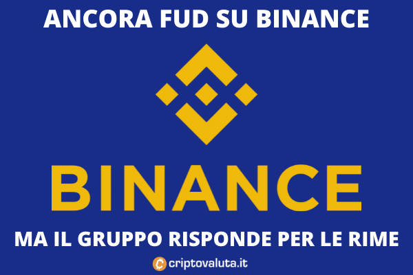 Binance - FUD di Thailandia e Cayman - di Criptovaluta.it