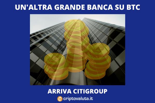 Citigroup investe in Bitcoin tramite Futures - di Criptovaluta.it