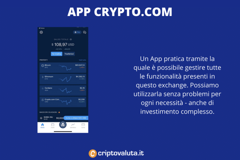 crypto com exchange come funziona