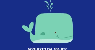 Bitcoin Balena - compra 105 BTC