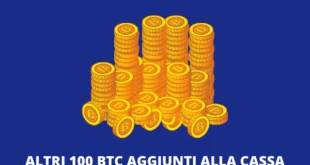 El salvador 100 Bitcoin