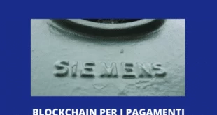 Siemens con JPM sulla blockchain