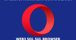 Browser Opera Con Solana