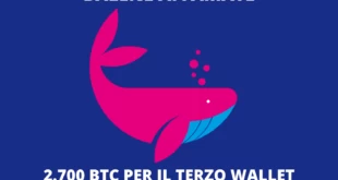 BTC WHALES - ancora acquisti