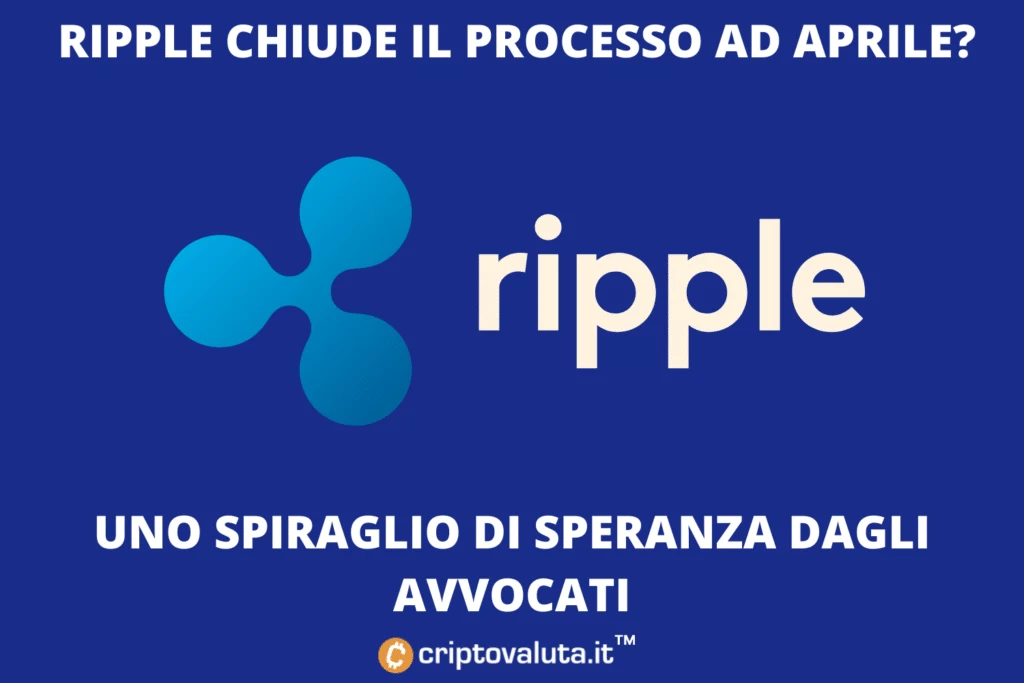 Ripple - causa contro SEC - si chiude in aprile?