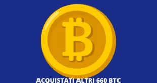 Bitcoin Microstrategy acquisto