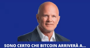 Mike Novogratz previsione Bitcoin