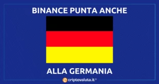 Binance licenza germania