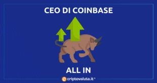 CEO COINBASE ALL IN