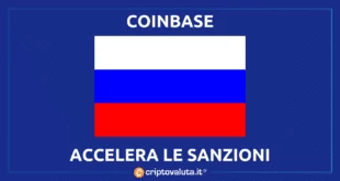 Coinbase Sanzioni Russi