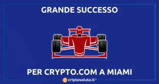 Successo F1 Crypto.com