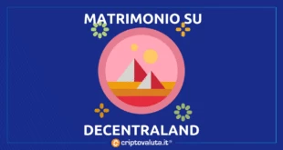 Decentraland matrimonio