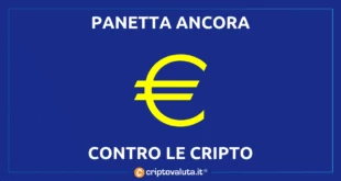 Panetta BCE cripto