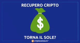 Analisi Bitcoin e cripto - rimbalzo