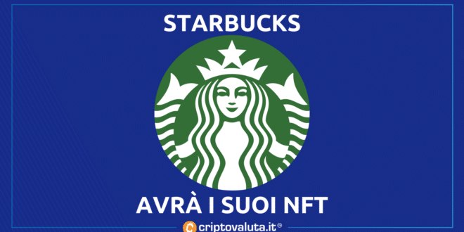 Starbucks pubblica i suoi NFT