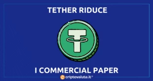 Tether pubblica dati