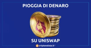 Uniswap batte gli exchange