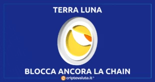 Terra Luna Chain bloccata