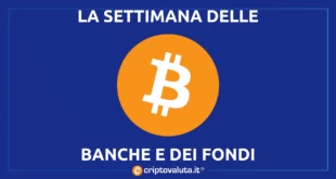 BITCOIN VERSO BANCHE