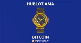 hublot per Bitcoin