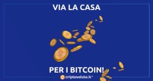 Comprare Bitcoin con la casa