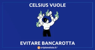 celsius evitare bancarotta