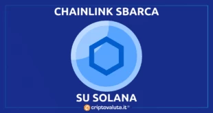 Solana arriva chainlink