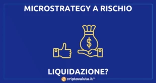 bitcoin microstrategy liquidazione