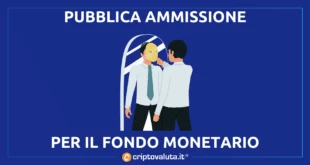 PUBBLICA AMMISSIONE IMF