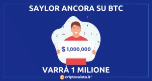 saylor 1 milione