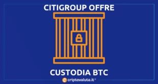 CITIGROUP BTC ANALISI