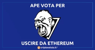 ape vuole uscire