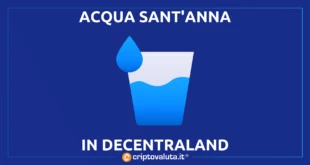 DECENTRALAND ACQUA SANT'ANNA