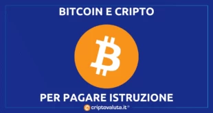 BITCOIN CRIPTO UNIVERSITA