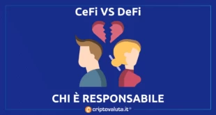 CeFi contro DeFi: di chi è la colpa