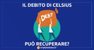 Debito celsius analisi