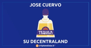 JOSE CUERVO DECENTRALAND