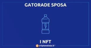 Anche Gatorade nel mondo NFT