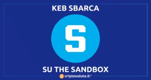 Anche KEB su THe Sandbox