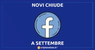 NOVI CHIUDE A SETTEMBRE