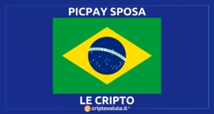 PICPAY ADOZIONE CRIPTO