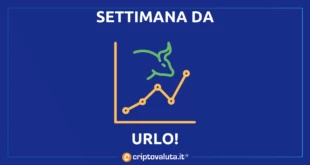 Settimana da urlo cripto