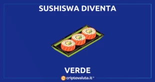 SushiSwap punta sul green