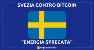 Svezia contro BItcoin